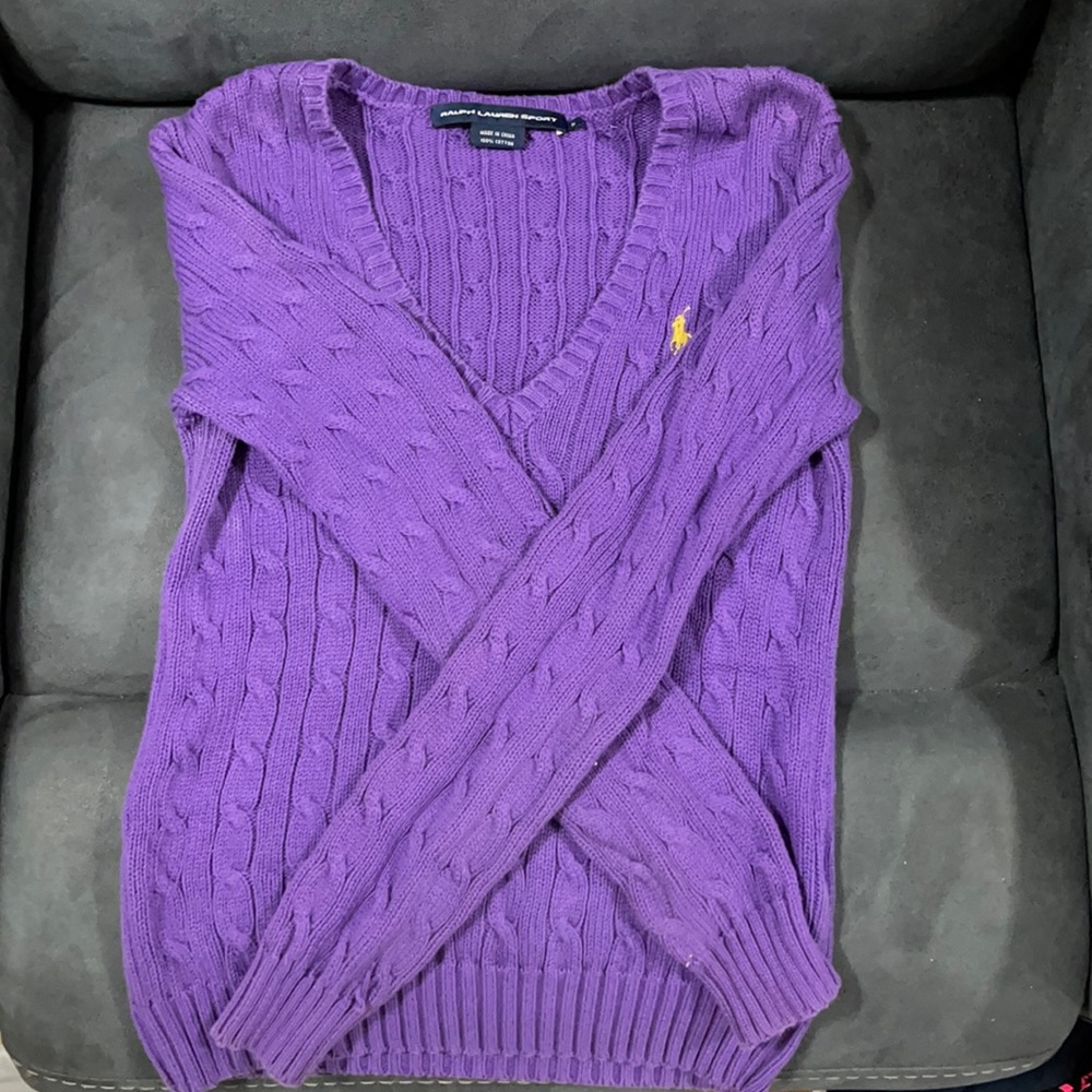 Ralph Lauren sport, size M and purple